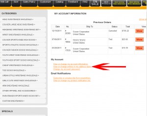how_to_change_shipping_address_entries_COUVER_SWEATBAND_SOCKS COUVER_SWEATBAND_SOCKS faq