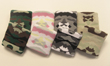 camouflage wristbands green pink beige brown and gray