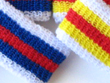 Kid's striped cheap wristbands wholesale