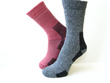 pink blue hiking socks couver