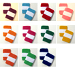 sports sweat wrist bands 2color