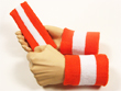 striped sweatband set (headbands & wristbands set)