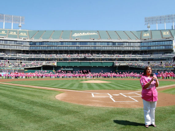 breast cancer awareness day with Couver sweatbands