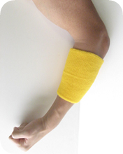long athletic Bright Green wristband pro