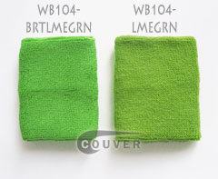 Comparing Bright Lime Green and Lime Green Wristbands