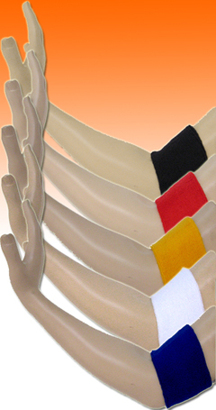 arm bands all colors; red arm band, white armband, black arm bands, blue armbands, navy sweat arm band, golden yellow armbands