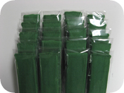 wholesale green head bands packing example