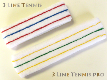 3 line tennis headband and 3line tennis head band pro