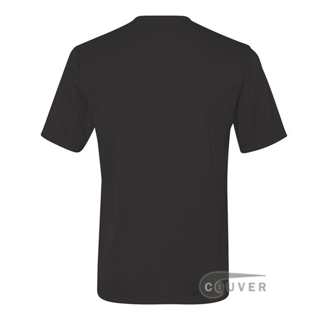 Hanes Men's Short Sleeve Cool Dri® UPF 50+ Performance T-Shirt - Black - back view