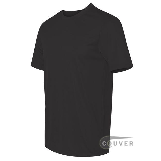 Hanes Men's Short Sleeve Cool Dri® UPF 50+ Performance T-Shirt - Black - side view