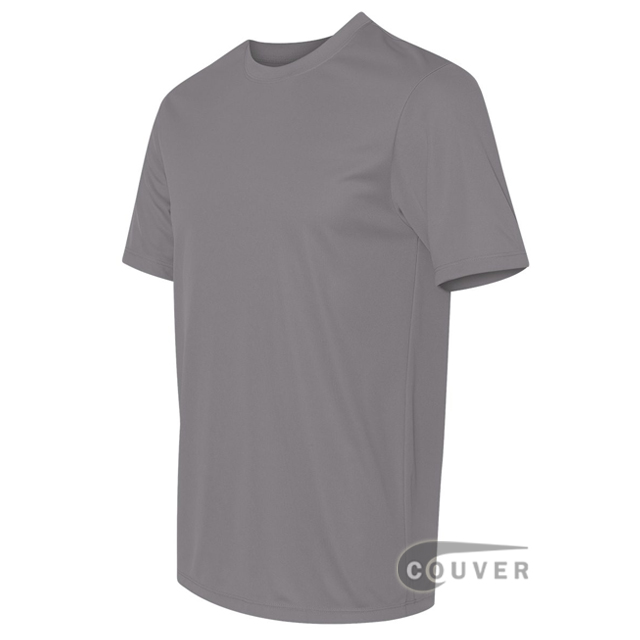 Hanes Men's Short Sleeve Cool Dri® UPF 50+ Performance T-Shirt - Gray - side view