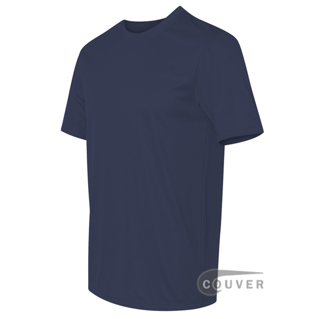 Hanes Men's Short Sleeve Cool Dri® UPF 50+ Performance T-Shirt - Navy - side view