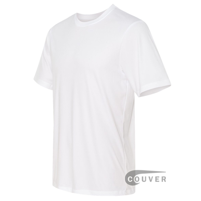 Hanes Men's Short Sleeve Cool Dri® UPF 50+ Performance T-Shirt - White - side view