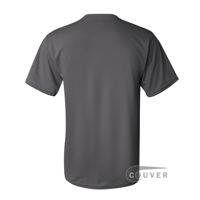 Augusta Sportswear 100% Poly Moisture Wicking T-Shirt Graphite - back view