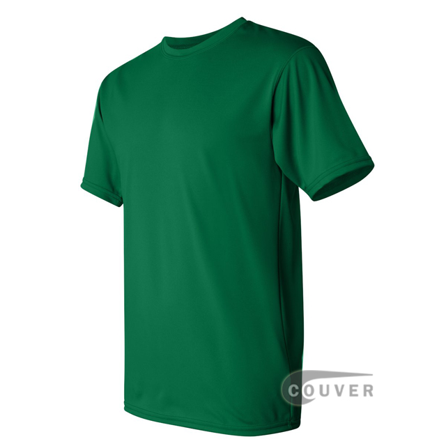 Augusta Sportswear 100% Poly Moisture Wicking T-Shirt Green - side view