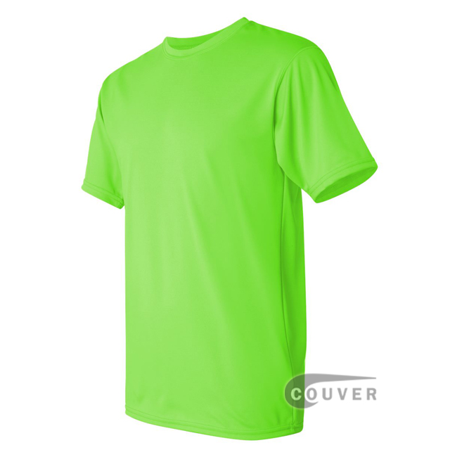 Augusta Sportswear 100% Poly Moisture Wicking T-Shirt Lime - side view