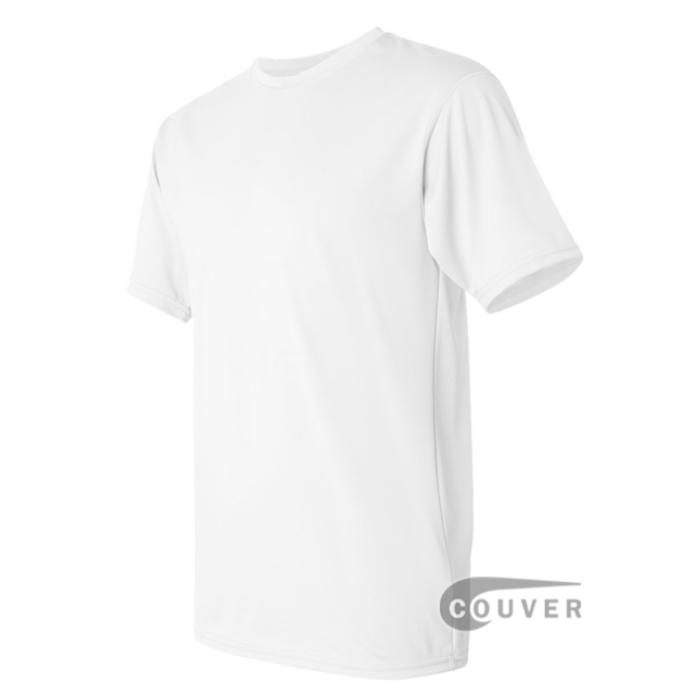 Augusta Sportswear 100% Poly Moisture Wicking T-Shirt White - side view