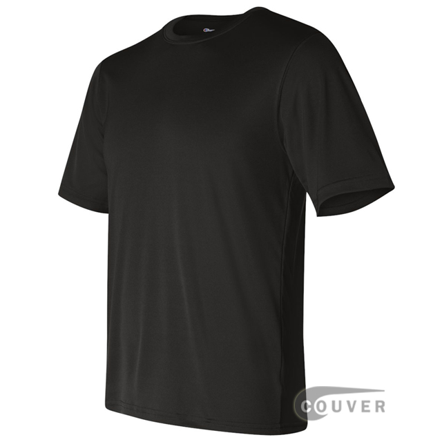 Champion Men's Double Dry Performance T-Shirt - Black - side view