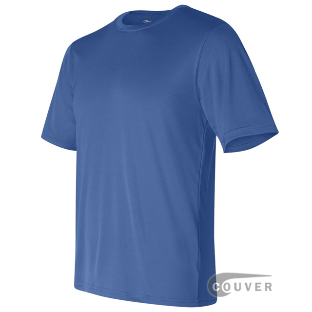 Champion Men's Double Dry Performance T-Shirt - Blue - side view