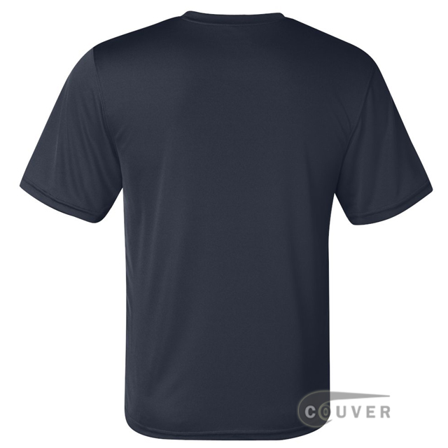 Champion Men's Double Dry Performance T-Shirt - Navy - back view
