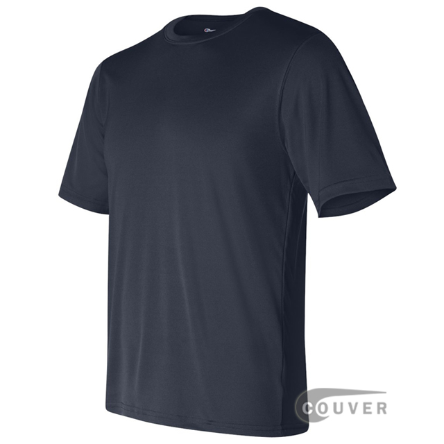 Champion Men's Double Dry Performance T-Shirt - Navy - side view