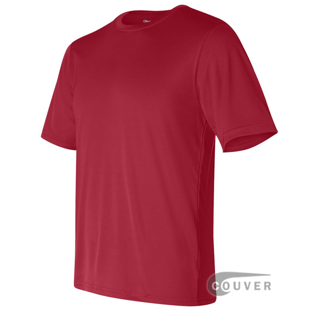 Champion Men's Double Dry Performance T-Shirt - Scarlet - side view