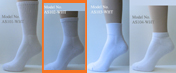 athletic white socks Ankle Crew cotton