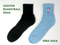 couver basketball sock and nba basketball sock