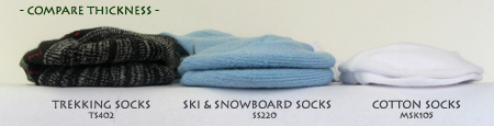 Thick Snowboard Socks and Ski Socks