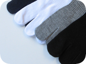 toe socks with bamboo charcoal all