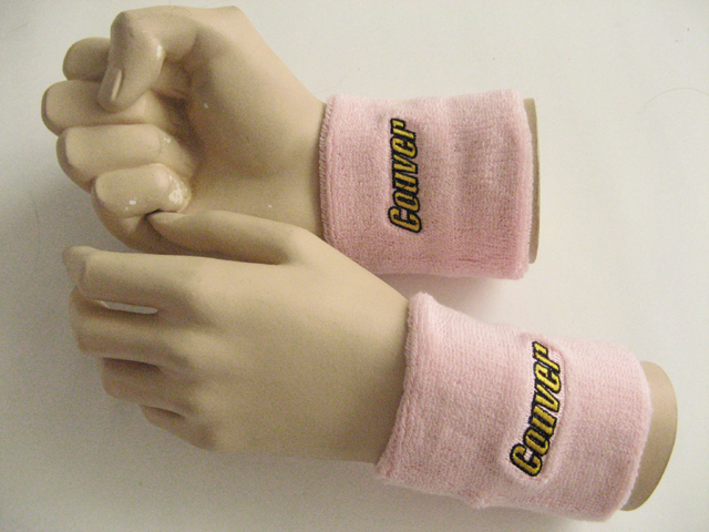 light pink Couver wrist sweatband