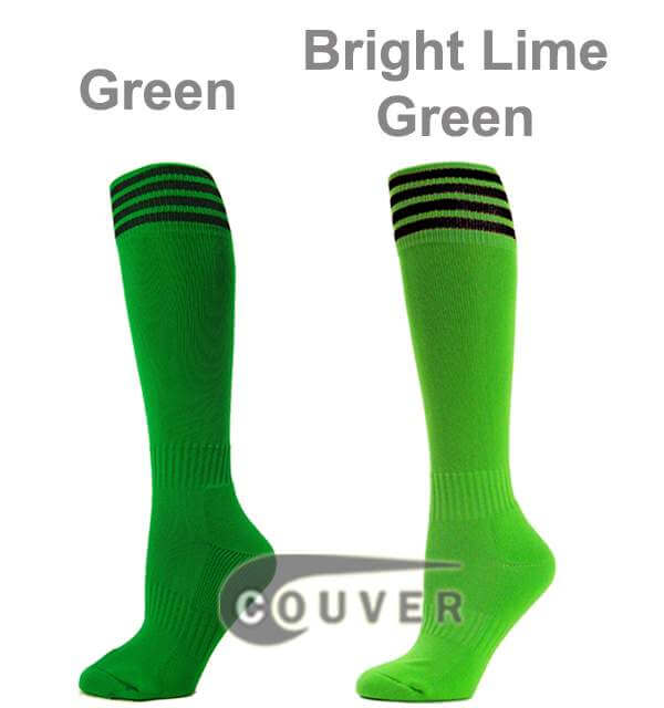 compare Green and Bright Lime Green